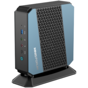 MINISFORUM 铭凡HX90迷你主机NUC锐龙5000Zen3办公电脑4K四屏显示2.5G网口 5900HX/无内存硬盘