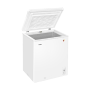 海尔（Haier）囤货Haier/海尔冰柜家用小型冷柜 143升迷你节能低霜单温卧式冷藏冷冻柜BC/BD-143HTD 海尔143升低霜家用冰柜