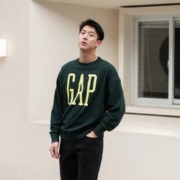 Gap 盖璞 男女装LOGO字母卫衣 877466