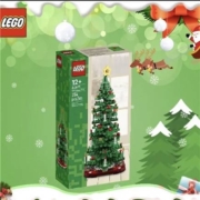 PLUS会员：LEGO 乐高 IDEAS系列 40573 创意圣诞树+玻璃罩