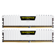 美商海盗船（USCORSAIR）16GB(8G×2)套装 DDR4 4000 台式机内存条 复仇者LPX系列 白色 游戏型
