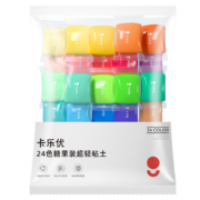 特价版、概率券：卡乐优（Coloyou）100g超轻粘土大包 儿童糖果袋24色袋装