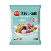 PLUS会员：三全 炫彩小汤圆四合一组合 260g 52只（芝麻/香芋/夏威夷果/百香果）*3