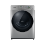 松下(Panasonic)滚筒洗衣机全自动10公斤洗烘一体 纳诺怡护理 超薄506mm 光动银除菌螨 XQG100-ND139