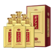 需抢券、PLUS会员：JINSHA 金沙 回沙酒 1985纪年酒 53%vol 酱香型白酒 500ml*6瓶 整箱装