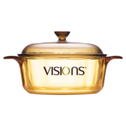 康宁（VISIONS）1.25L小汤锅奶锅宝宝辅食锅玻璃锅炖锅煮锅 VS-12