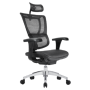 保友办公家具（Ergonor）优b人体工学椅电脑椅久坐舒适办公椅学习椅子 黑色美国网