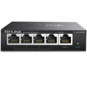 TP-LINK 5口千兆PoE交换机 4口PoE非网管交换机 监控网络网线分线器 企业级交换器 分流器 TL-SG1005P