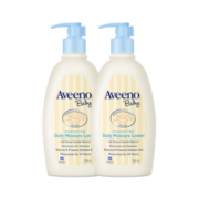 艾惟诺（Aveeno）婴儿每日倍护润肤乳儿童润肤霜宝宝擦脸霜身体乳354毫升*2瓶