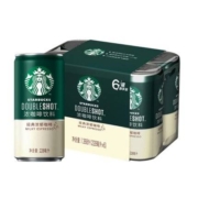 88VIP：STARBUCKS 星巴克 星倍醇经典咖啡 228ml*6罐