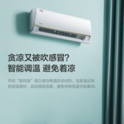 美的（Midea）大1匹1.5匹空调 风俊 风尊风锦挂机直流变频新一级能效壁挂式冷暖空调 智能家电 风俊 大1匹--适用面积11-17㎡