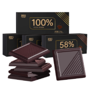 京东特价APP：其妙 纯黑巧克力 58%可可 120g*3件