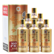 茅台（MOUTAI）茅台王子酒 【年货送礼】 53度 酱香型高度白酒礼盒礼品酒 酱香经典整箱装 500ml*6