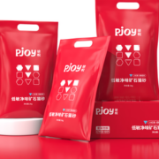 低敏净味！Pjoy 彼悦 小红袋 低敏净味矿石猫砂 2kg*8袋