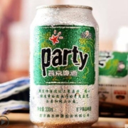 燕京啤酒 8度party听装黄啤酒 330ml*24听