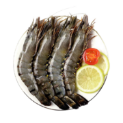 PLUS会员：鲜佰客 活冻黑虎虾 净重400g*3件