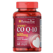 Puritan's Pride 普丽普莱 Q-Sorb™ 辅酶Q10软胶囊600mg*60粒
