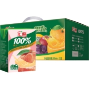汇源100%桃汁果蔬汁200ml*12盒 果汁饮料整箱