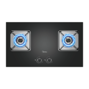 美的（Midea）家用天然气灶5.0KW大火力燃气灶 双灶台嵌两用灶具灶台 双眼灶煤气灶双灶 【5.0KW聚焰猛火】 （液化气）