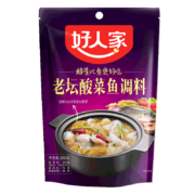 好人家 四川酸菜鱼水煮鱼骨汤酸菜鱼调料酸菜酸汤肥牛调料 酸菜鱼350g（中辣酸菜多）