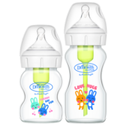 布朗博士奶瓶 新生儿奶瓶 玻璃奶瓶 防胀气奶瓶套装150ml+270ml音乐萌兔