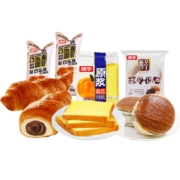 桃李【巧乐角+南瓜吐司+酵母面包】组合装零食早餐休闲食品点心