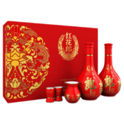 LANGJIU 郎酒 红花郎礼盒 红花郎10陈酿 53度500ml *2瓶装