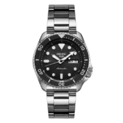 精工（SEIKO）手表 新盾牌5号系列日韩表100米防水机械男腕表SRPD55K1 新年礼物