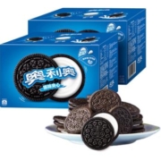 奥利奥饼干原味休闲零食小开心表情包早餐代餐小吃696g*2盒食品