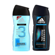 adidas 阿迪达斯 男士活力去屑洗发露沐浴露出行套装（ 酷爽洗发220ml+舒缓沐浴露250ml+赠洁面膏50g+沐浴露100ml）