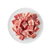 恒都 国产原切胸肉牛肉块 1kg 冷冻 谷饲牛肉