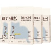 PLUS会员！FUKUMARU 福丸 膨润土混合猫砂 10kg