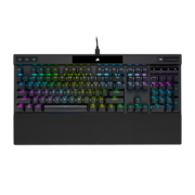 美商海盗船 (USCORSAIR) K70 RGB PRO 机械键盘 游戏键盘 全尺寸 8000Hz 竞技模式 铝框体 黑色 樱桃茶轴