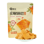 京东特价APP、概率券:惠寻  手工花椒锅巴五香味108g
