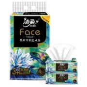 京喜，需抢券：洁柔抽纸(C&S)Face油画艺术系列80抽4层  4包装