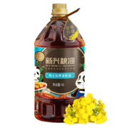 概率券：新兴粮油 纯正压榨菜籽油 4L *3件