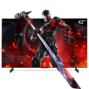 LG OLED42C2PCA 42英寸 EVO 护眼 电脑游戏电竞显示设备 旗舰AI 1ms G-SYNC HGIG 游戏电视 以旧换新