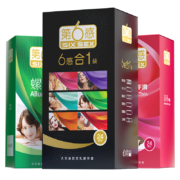第六感 带刺避孕套 72只量贩装 +003超薄玻尿酸40只