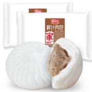 福润家 加热即食鲜汁肉包速冻大包子 80g*10个*2袋