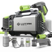 LUTIAN 绿田 家用洗车机 手提收纳款1400W+进出10米水管