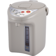 虎牌（Tiger）电热水瓶 智能定时3段保温 防倒下出水电热水壶 PDH-A22C 2.2L电水壶 驼色CU