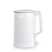 美的电热水壶 家用宿舍泡茶 智能不锈钢 1.5L