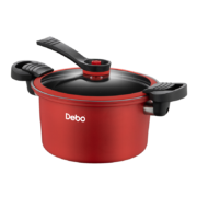 Debo 德铂苏非考斯微压锅 不粘煲汤锅电磁炉 明火通用22cm