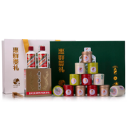 茅台 飞天 飞天礼盒 惠群贵礼  酱香型白酒53度 50ml*2瓶 礼盒装 （酒+茶叶）