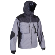迪卡侬（DECATHLON）外套男户外春秋防风夹克户外服装OVF 浅灰色 L