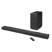 天龙（DENON） DHT-S517无线蓝牙音响 5.1音箱套装 回音壁 家用客厅 条形音箱 低音炮 黑色