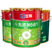 立邦 【绿色家居】乳胶漆 金装竹炭超亚光净味五合一乳胶漆 抗碱防霉 51L套装
