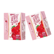 需抢券、京东特价版app：蒙牛 草莓真果粒125ml*6盒