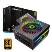 游戏帝国（GAMEMAX） RGB-750 金牌全模组电源额定750W台式机游戏电脑电源 黑色