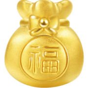 周生生新年礼物福袋黄金转运珠男女手串不含红绳手链 89197C定价